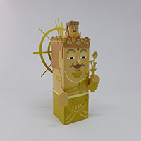 ハコクラ：十一面観音立像